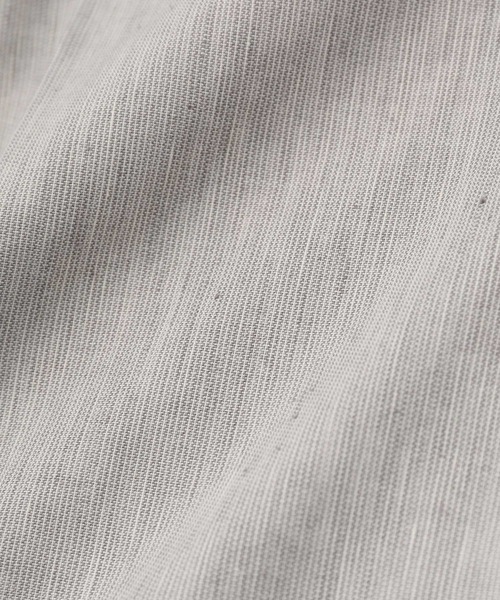 ADAM ET ROPE'（アダムエロペ）の「【CARREMAN】リネンストレッチ ワイドスラックス（スラックス・メンズ・ライトグレー/ベージュ系その他・S/M/L）」の6枚目の写真