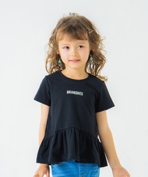 BRANSHES | 【WEB限定】裾フリル半袖Tシャツ(Tシャツ/カットソー)