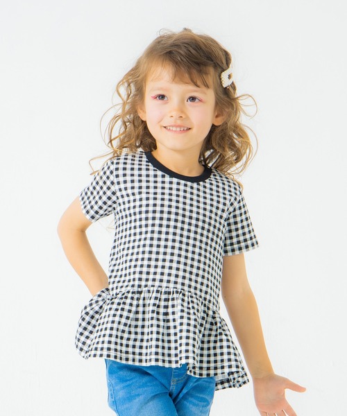 BRANSHES（ブランシェス）の「【WEB限定】裾フリル半袖Tシャツ（Tシャツ/カットソー・キッズ・その他3/その他2/その他5/その他4/その他6/その他1・150cm/140cm/90cm/130cm/120cm/100cm/110cm）」の5枚目の写真