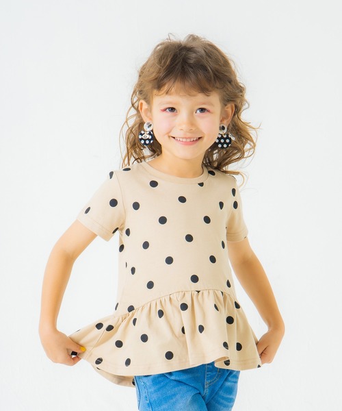 BRANSHES（ブランシェス）の「【WEB限定】裾フリル半袖Tシャツ（Tシャツ/カットソー・キッズ・その他3/その他2/その他5/その他4/その他6/その他1・150cm/140cm/90cm/130cm/120cm/100cm/110cm）」の6枚目の写真