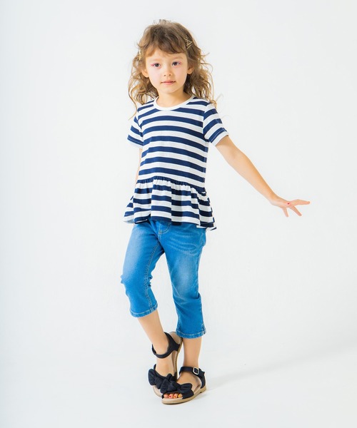 BRANSHES（ブランシェス）の「【WEB限定】裾フリル半袖Tシャツ（Tシャツ/カットソー・キッズ・その他3/その他2/その他5/その他4/その他6/その他1・150cm/140cm/90cm/130cm/120cm/100cm/110cm）」の8枚目の写真