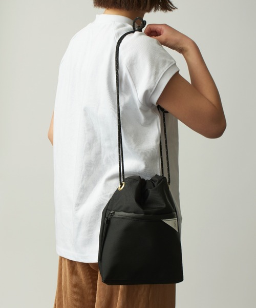 【LIVERAL】ENJYU Ⅱ 巾着バッグ 巾着サコッシュ MADE IN JAPAN 日本製 L4008（ショルダーバッグ）｜LIVERAL（リヴェラル）