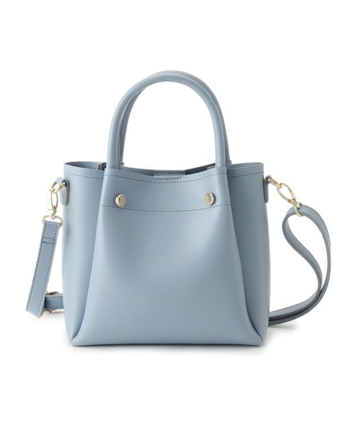 シボ合皮タック2wayトートバッグ トートバッグ Dreskip ドレスキップ のファッション バッグ トートバッグ セール