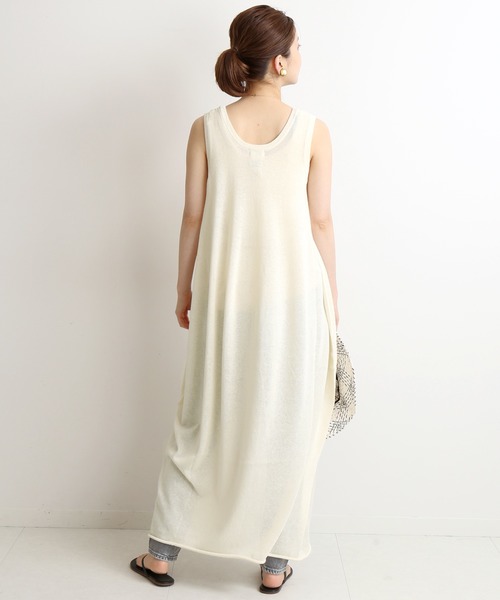 IENA（イエナ）の「コットンリネンホールロングワンピース