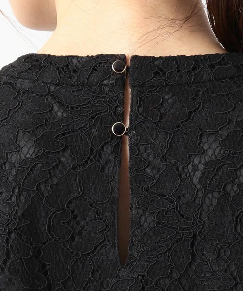 ANY SIS(エニィスィス)の「【2SET】ノーブルレース セットアップ(サロペット/オーバーオール・レディース・ブラック系/ネイビー系・1/2/3)」の7枚目の写真