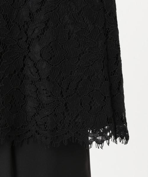 ANY SIS(エニィスィス)の「【2SET】ノーブルレース セットアップ(サロペット/オーバーオール・レディース・ブラック系/ネイビー系・1/2/3)」の10枚目の写真
