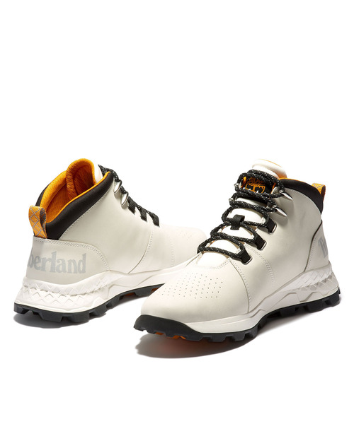Timberland(ティンバーランド)の「メンズ ブルックリン シティ ウォータープルーフ スニーカー - ホワイト(スニーカー・メンズ・ホワイト・25.5cm/26.5cm/27.5cm/28.5cm/30.0cm/25.0cm/26.0cm/27.0cm/28.0cm/29.0cm)」の5枚目の写真
