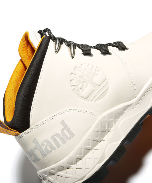 Timberland(ティンバーランド)の「メンズ ブルックリン シティ ウォータープルーフ スニーカー - ホワイト(スニーカー・メンズ・ホワイト・25.5cm/26.5cm/27.5cm/28.5cm/30.0cm/25.0cm/26.0cm/27.0cm/28.0cm/29.0cm)」の4枚目の写真