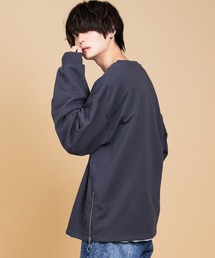 anown | Wリングジップ ビッグシルエット 裏毛スウェット 【ファッションインフルエンサー KEI×anown 限定コラボ】(スウェット)