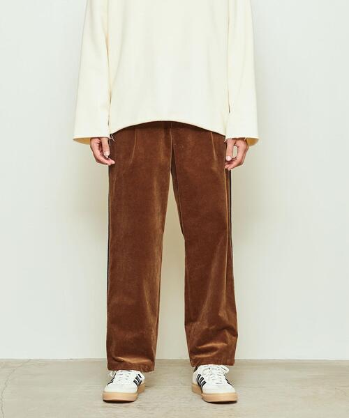 KNIT SIDELINE KARSEY PANTS - Yonetomi STORE ONLINE｜ヨネトミ