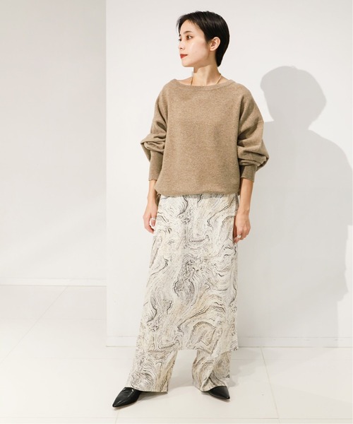 CITYSIOP LAYARD PRINT レイヤード スカート パンツ CITYSHOP（シティーショップ）の「LAYARD PRINT パンツ（その他