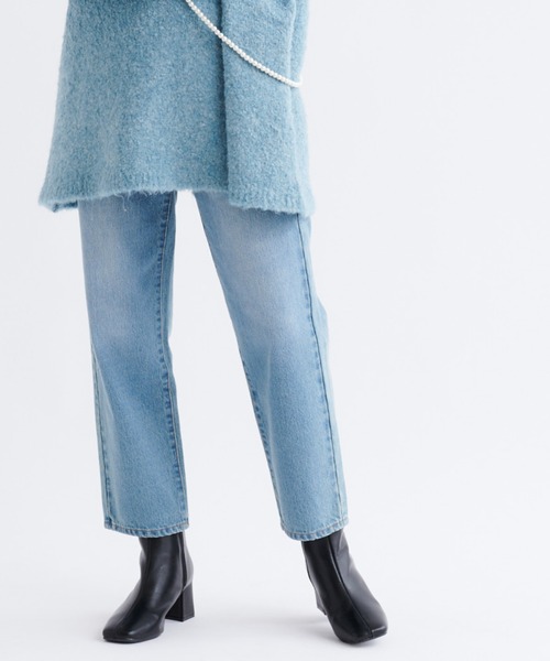 DouDou（ドゥドゥ）の「レザースクエアブーツ（ブーツ・レディース・ブラック・38/37/36）」の11枚目の写真