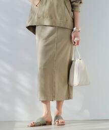 green label relaxing（グリーンレーベルリラクシング）の「SC ピグメント ウラケ スカート（スカート）」