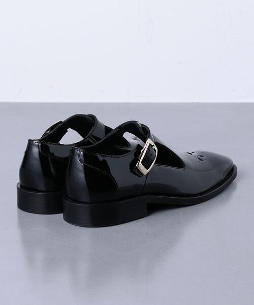 ernest w baker レザーシューズ　Tストラップ　ドレスシューズ ernest w baker レザーシューズTストラップドレスシューズ