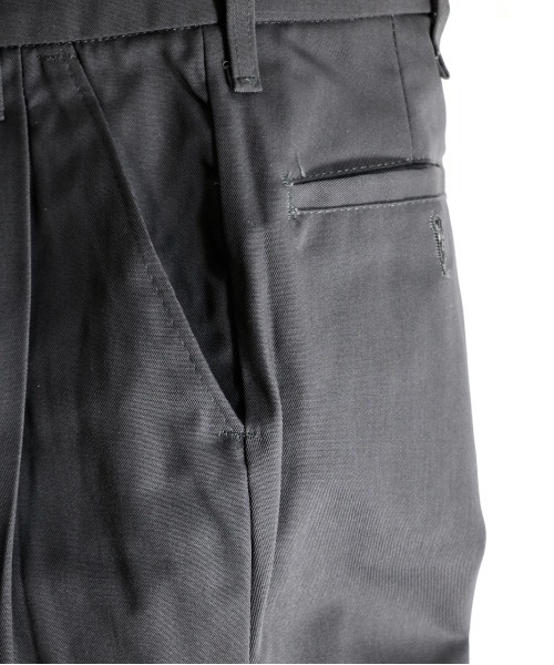 RED KAP（レッドキャップ）の「RED KAP / レッドキャップ 2TUCK TWILL SLACKS（スラックス・メンズ・チャコール/カーキ/ブラック/ネイビー・30 inch/32inch/34inch/38inch）」の19枚目の写真