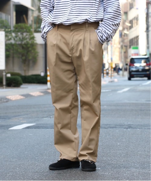 RED KAP（レッドキャップ）の「RED KAP / レッドキャップ 2TUCK TWILL SLACKS（スラックス・メンズ・チャコール/カーキ/ブラック/ネイビー・30 inch/32inch/34inch/38inch）」の16枚目の写真