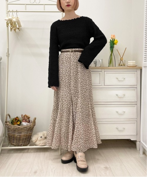 apres jour(アプレジュール)の「ポコポコクロストップス【ZOZOTOWN限定アイテム】(Tシャツ/カットソー・レディース・アイボリー/ブラック/ラベンダー/ライトベージュ・フリー/X-LARGE)」の18枚目の写真