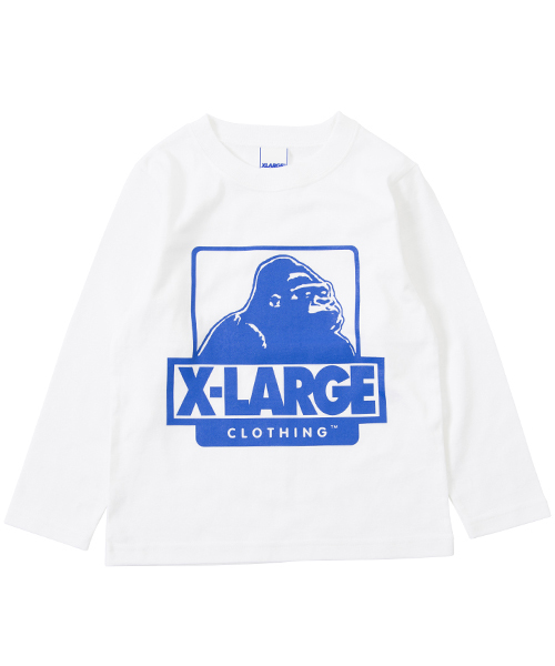 XLARGE KIDS(エクストララージキッズ)の「L/S TEE OG(Tシャツ/カットソー・キッズ・ホワイト/アッシュ/ブラック・7T/8T/5T/4T/6T)」の2枚目の写真
