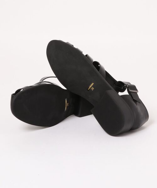 ROSE BUD（ローズバッド）の「グラディエーターサンダル（サンダル・レディース・ブラック・38/36/37）」の3枚目の写真