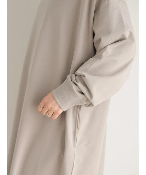 AMERICAN HOLIC(アメリカンホリック)の「オーバーサイズミニ裏毛ワンピース(ワンピース・レディース・チャコールグレー/ライトベージュ/ライトグレー/ミント・FREE)」の20枚目の写真
