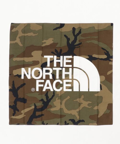THE NORTH FACE（ザノースフェイス）の「ザ ノース フェイス THE NORTH FACE TNF Logo Bandana(TNFロゴバンダナ)（その他・メンズ・ブラック/パープル/グリーン・ONE SIZE）」の3枚目の写真