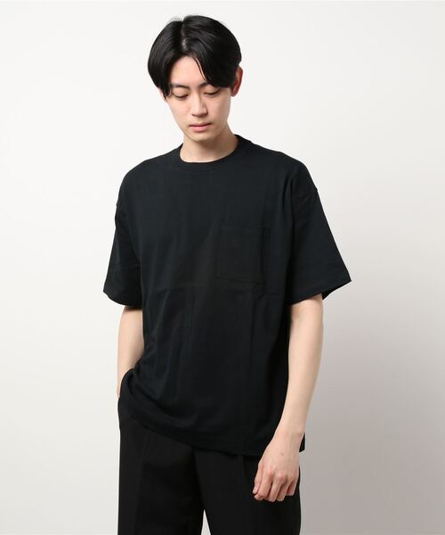 ACE SHOP（エースショップ）の「USA天竺パックT/半袖（Tシャツ/カットソー・メンズ・ブラック/ホワイト×グリーン/ホワイト×ブルー/ホワイト×ライトグレー/ブラック×ブルー/ホワイト×ピンク/ブラック×グリーン/ホワイト×ブラック/ブラック×グレー・FREE）」の21枚目の写真