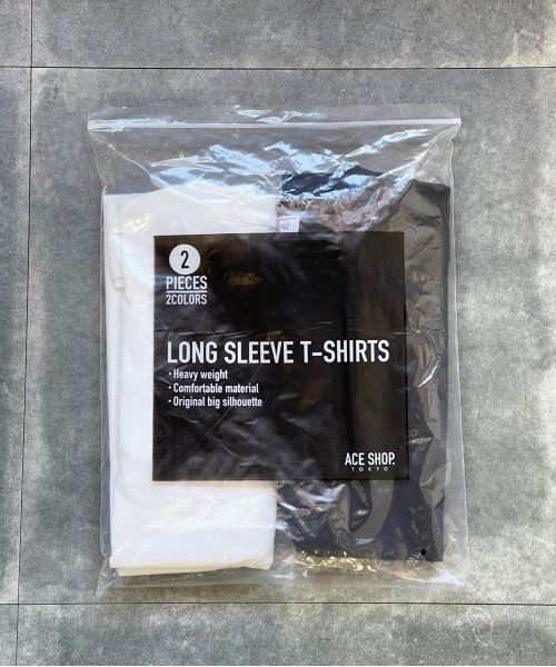 ACE SHOP（エースショップ）の「USA天竺パックT/半袖（Tシャツ/カットソー・メンズ・ブラック/ホワイト×グリーン/ホワイト×ブルー/ホワイト×ライトグレー/ブラック×ブルー/ホワイト×ピンク/ブラック×グリーン/ホワイト×ブラック/ブラック×グレー・FREE）」の4枚目の写真