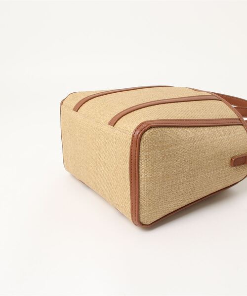 COEL（コエル）の「雑材スモールバッグ（ショルダーバッグ・レディース・ベージュ/ブラウン・FREE）」の6枚目の写真