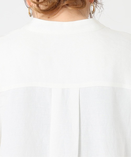 JOURNAL STANDARD（ジャーナルスタンダード）の「スタンドプルオーバーシャツ◆2（シャツ/ブラウス・レディース・ナチュラル/ホワイト/イエロー系その他・FREE）」の14枚目の写真