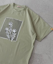 BEAMS LIGHTS | BEAMS LIGHTS / フラワーフォト プリント Tシャツ(Tシャツ/カットソー)