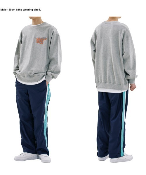 MAHAGRID（マハグリッド）の「【mahagrid】SIDELINE FULL ZIP WARM UP PANT / マハグリッド サイドライン フル ジップ ウォーム アップ パンツ（その他パンツ・メンズ・ネイビー/カーキ・MEDIUM/LARGE）」の7枚目の写真