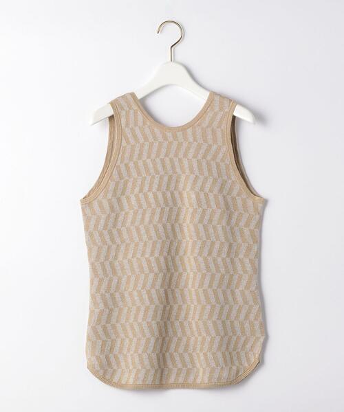 BRACTMENT（ブラクトメント）の「『BRACTMENT（ブラクトメント）』 BM JQD ノースリーブ 2WAY プルオーバー（ニット/セーター・レディース・ベージュ/ケリー・FREE）」の2枚目の写真