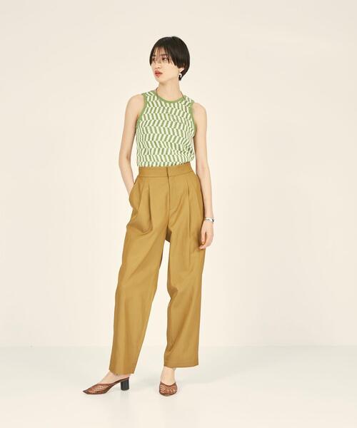 BRACTMENT（ブラクトメント）の「『BRACTMENT（ブラクトメント）』 BM JQD ノースリーブ 2WAY プルオーバー（ニット/セーター・レディース・ベージュ/ケリー・FREE）」の22枚目の写真