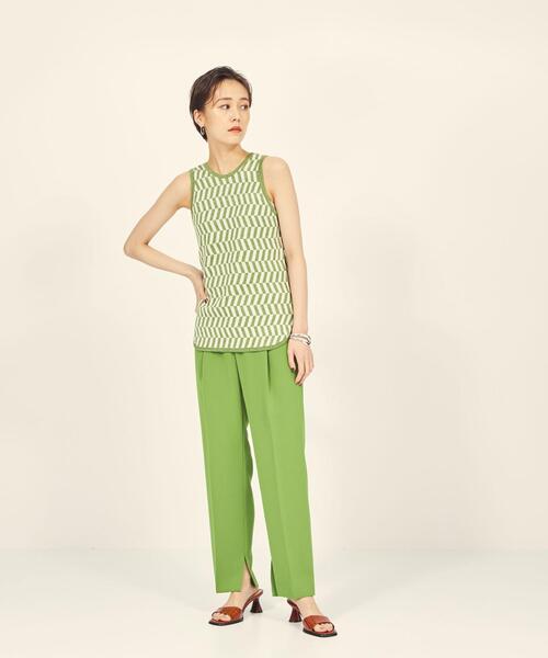 BRACTMENT（ブラクトメント）の「『BRACTMENT（ブラクトメント）』 BM JQD ノースリーブ 2WAY プルオーバー（ニット/セーター・レディース・ベージュ/ケリー・FREE）」の9枚目の写真