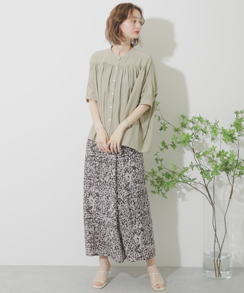 SENSE OF PLACE by URBAN RESEARCH(センスオブプレイスバイアーバンリサーチ)の「プリントナローマーメイドスカート(スカート・レディース・ブラック系その他/グレー系その他/ベージュ系その他・ONE)」の11枚目の写真