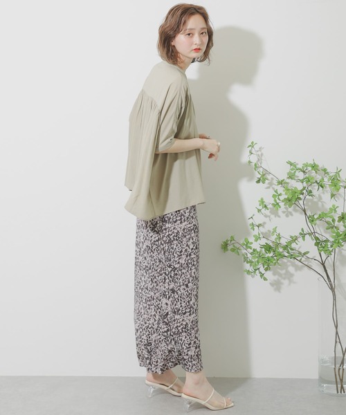 SENSE OF PLACE by URBAN RESEARCH(センスオブプレイスバイアーバンリサーチ)の「プリントナローマーメイドスカート(スカート・レディース・ブラック系その他/グレー系その他/ベージュ系その他・ONE)」の12枚目の写真