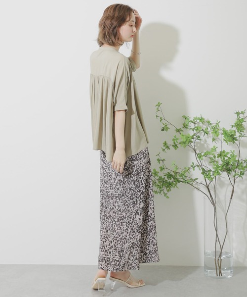 SENSE OF PLACE by URBAN RESEARCH(センスオブプレイスバイアーバンリサーチ)の「プリントナローマーメイドスカート(スカート・レディース・ブラック系その他/グレー系その他/ベージュ系その他・ONE)」の13枚目の写真