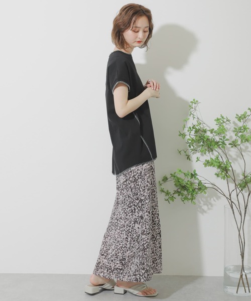 SENSE OF PLACE by URBAN RESEARCH(センスオブプレイスバイアーバンリサーチ)の「プリントナローマーメイドスカート(スカート・レディース・ブラック系その他/グレー系その他/ベージュ系その他・ONE)」の19枚目の写真