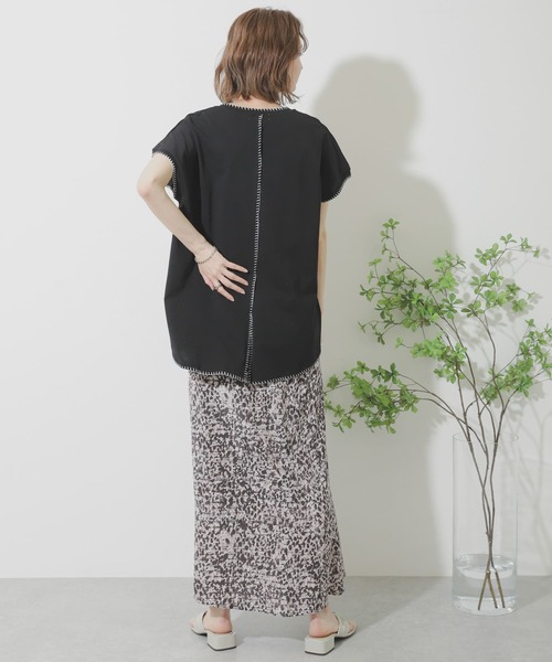 SENSE OF PLACE by URBAN RESEARCH(センスオブプレイスバイアーバンリサーチ)の「プリントナローマーメイドスカート(スカート・レディース・ブラック系その他/グレー系その他/ベージュ系その他・ONE)」の21枚目の写真