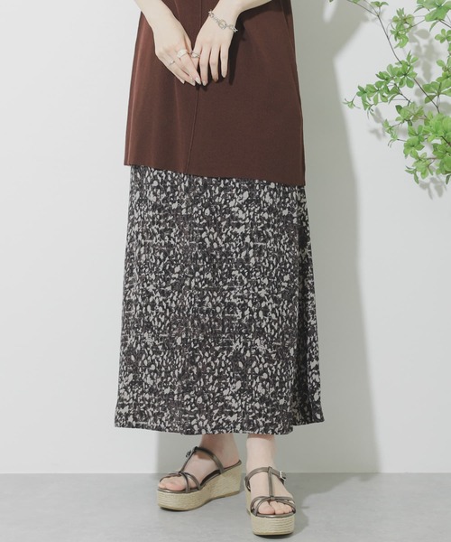 SENSE OF PLACE by URBAN RESEARCH(センスオブプレイスバイアーバンリサーチ)の「プリントナローマーメイドスカート(スカート・レディース・ブラック系その他/グレー系その他/ベージュ系その他・ONE)」の22枚目の写真