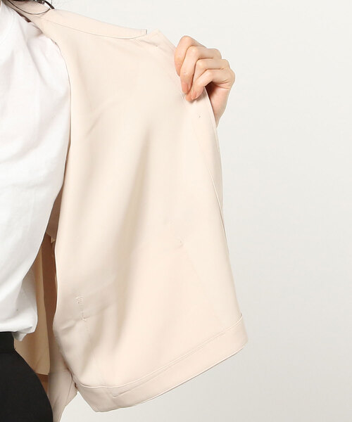 AS KNOW AS de base（アズノゥアズドゥバズ）の「曖昧だけど重要なＴＯＰＳ（その他アウター・レディース・ベージュ/ライトカーキ/ブラック・FREE）」の20枚目の写真