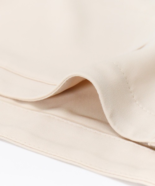 AS KNOW AS de base（アズノゥアズドゥバズ）の「曖昧だけど重要なＴＯＰＳ（その他アウター・レディース・ベージュ/ライトカーキ/ブラック・FREE）」の5枚目の写真