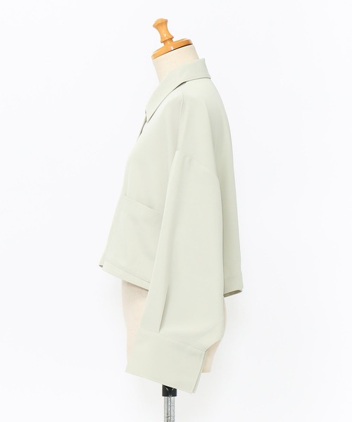 AS KNOW AS de base（アズノゥアズドゥバズ）の「曖昧だけど重要なＴＯＰＳ（その他アウター・レディース・ベージュ/ライトカーキ/ブラック・FREE）」の22枚目の写真