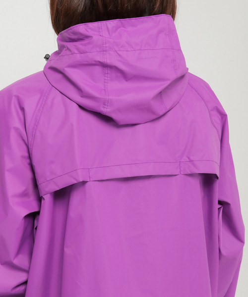 LBC（エルビーシー）の「KiU キウ レインジップアップ RAIN ZIPUP（レインコート/ポンチョ・レディース・ホワイト/ダークグリーン/パープル/ネイビー/オレンジ/ブラック・FREE）」の22枚目の写真