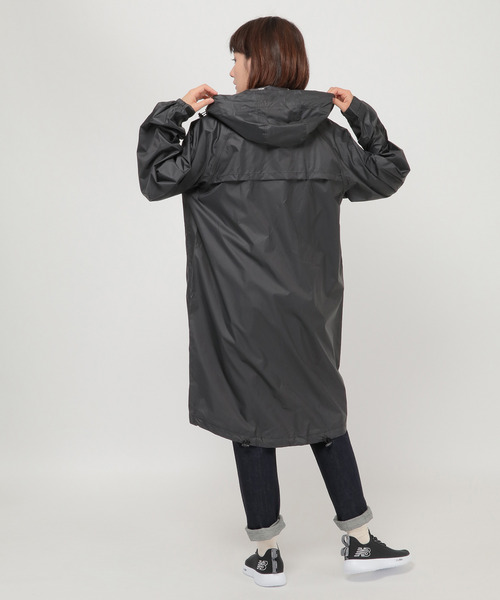 LBC（エルビーシー）の「KiU キウ レインジップアップ RAIN ZIPUP（レインコート/ポンチョ・レディース・ホワイト/ダークグリーン/パープル/ネイビー/オレンジ/ブラック・FREE）」の18枚目の写真