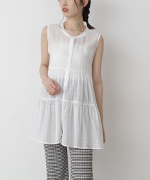 FREE'S MART | ◆シアーティアードノースリーブブラウス(シャツ/ブラウス)