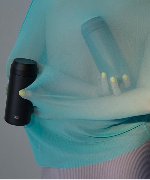 thermo mug（サーモ マグ）の「ALLDAY 360ml（水筒・レディース・ホワイト/ブラック/ライトブルー・FREE）」の6枚目の写真