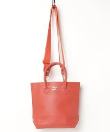 YOUNG & OLSEN The DRYGOODS STORE】/EMBOSSED LEATHER HAVERSACK M