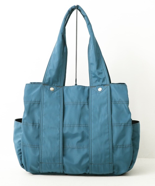 osharewalker（オシャレウォーカー）の「【廃盤】『ポリエステルツイルBIGトートバッグ』（トートバッグ・レディース・ブラック/グレイッシュブルー/グレー/レッド/カーキ・FREE）」の13枚目の写真