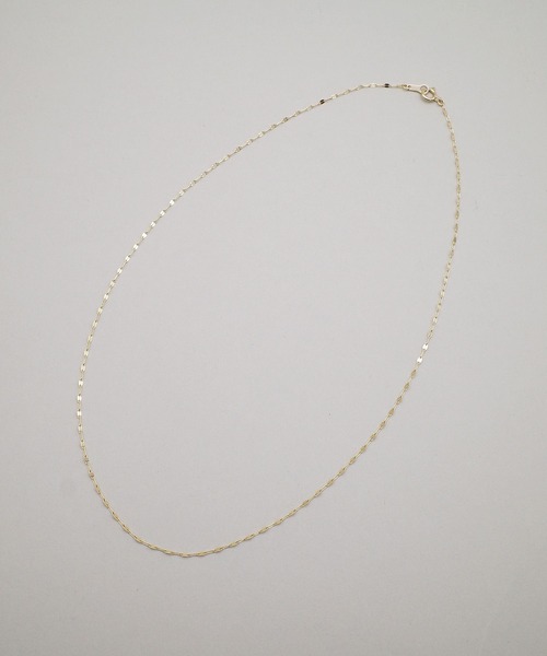 ISOLATION（アイソレーション）の「【ISOLATION / アイソレーション】 K10YG Petal chain Necklace / ペタルチェーンネックレス（ネックレス・レディース・ゴールド・40cm）」の3枚目の写真